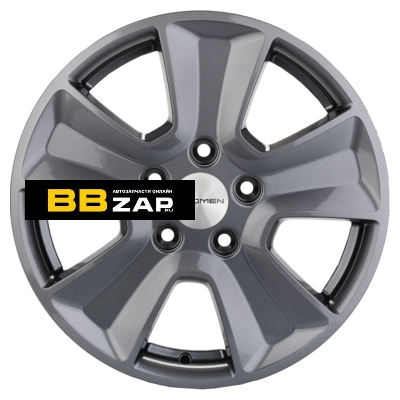 Автодиск Khomen Wheels 6,5x165x114,3 ET50 D66,1 KHW1601 (RenaultNissan) Gray