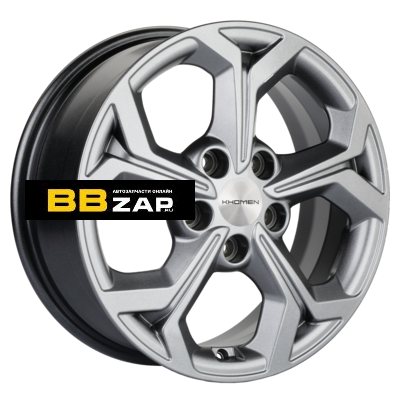 Автодиск Khomen Wheels 6,5x165x114,3 ET50 D66,1 KHW1606 (RenaultNissan) G-Silver