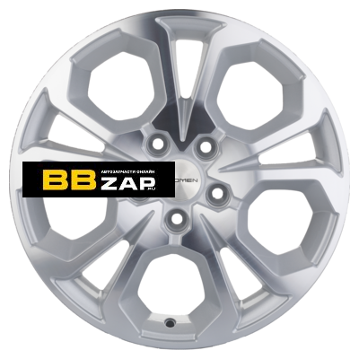 Автодиск Khomen Wheels 6,5x175x114,3 ET50 D66,1 KHW1711 (ArkanaKaptur) F-Silver-FP