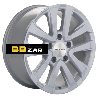 Автодиск Khomen Wheels 8,5x205x150 ET58 D110,1 KHW2003 (LX570LC100LC200) F-Silver