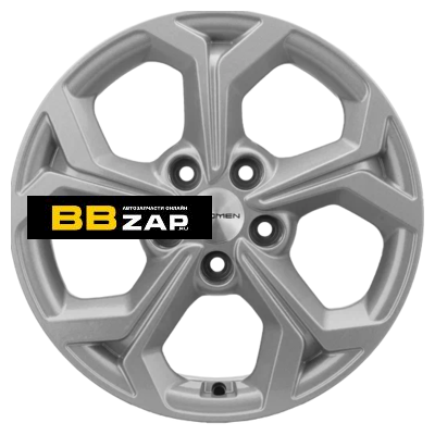 Автодиск Khomen Wheels 6,5x165x114,3 ET45 D60,1 KHW1606 (ToyotaSuzuki) F-Silver