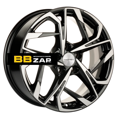 Автодиск Khomen Wheels 7x175x114,3 ET45 D67,1 KHW1716 (CX-5i40X-Trail) Black-FP