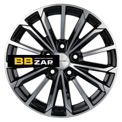 Автодиск Khomen Wheels 6,5x165x114,3 ET45 D67,1 KHW1611 (HuyndaiMazda) Black-FP