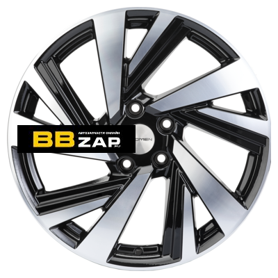 Автодиск Khomen Wheels 7,5x185x114,3 ET50 D66,1 KHW1801 (Murano) Black-FP