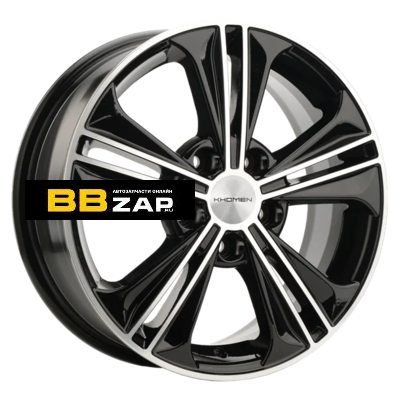 Автодиск Khomen Wheels 6x165x112 ET50 D57,1 KHW1603 (Jetta) Black-FP