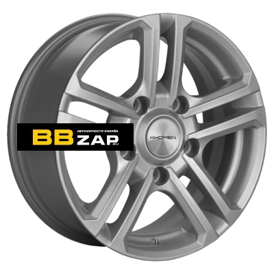 Автодиск Khomen Wheels 6,5x165x139,7 ET40 D98,5 KHW1602 (Niva 4x4) F-Silver