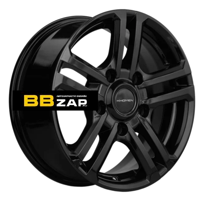 Автодиск Khomen Wheels 6,5x165x139,7 ET35 D98,5 KHW1602 (Niva 4x4 Bronto) Black