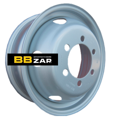 Автодиск Better 5,5x166x170 ET105 D130 BT16105 Sil Газель 1 000 кг круглые отв., с вент.