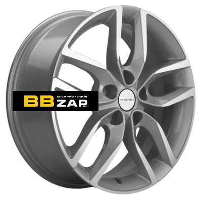 Автодиск Khomen Wheels 6,5x175x108 ET33 D60,1 KHW1708 (Chery Tiggo 7pro) F-Silver-FP