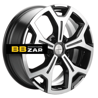 Автодиск Khomen Wheels 6,5x175x120 ET60 D65,1 KHW1710(2) (VW Multivan) Black-FP