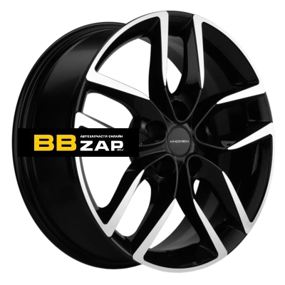 Автодиск Khomen Wheels 6,5x175x114,3 ET45 D66,1 KHW1708 (Nissan Tiida) Black-FP