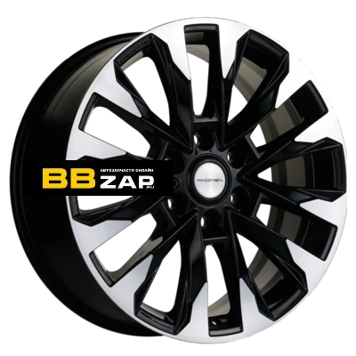 Автодиск Khomen Wheels 8x206x139,7 ET28 D78,1 KHW2010 (Chevrolet Tahoe) Black-FP