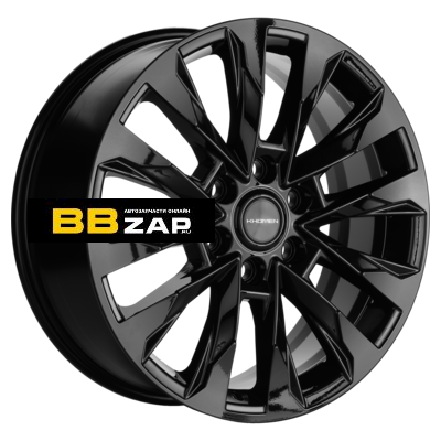 Автодиск Khomen Wheels 8x206x139,7 ET45 D95,10 KHW2010 (LC 300 Tuning) Black (под ORG)