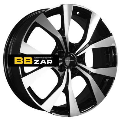 Автодиск Khomen Wheels 7x195x108 ET33 D60,1 KHW1906 (Chery Tiggo 7 Pro) Black-FP