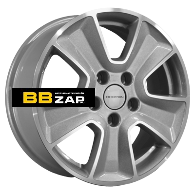 Автодиск Khomen Wheels 6,5x165x114,3 ET46 D67,1 KHW1601 (Mitsubishi) F-Silver-FP