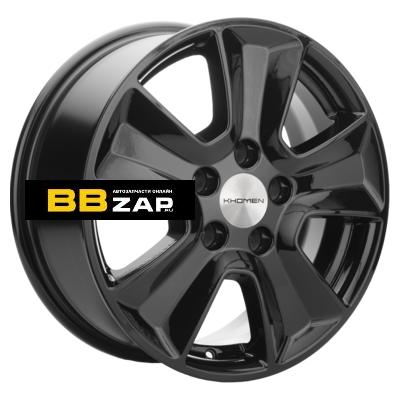 Автодиск Khomen Wheels 6,5x165x114,3 ET43 D67,1 KHW1601 (HuyndaiKia) Black