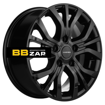 Автодиск Khomen Wheels 6,5x165x110 ET43 D65,1 KHW1608 (Opel Zafira) Black